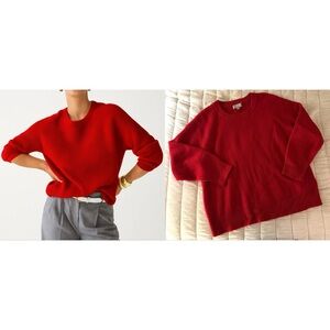 SEND OFFERS! J. Crew Cashmere Ribbed Oversized Sweater